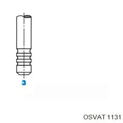 1131 Osvat клапан впускной