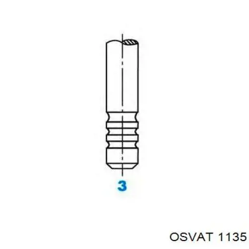 Купить 1135 Osvat Впускной клапан