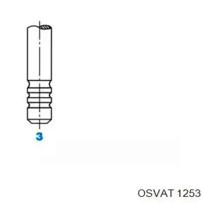 1253 Osvat клапан впускной