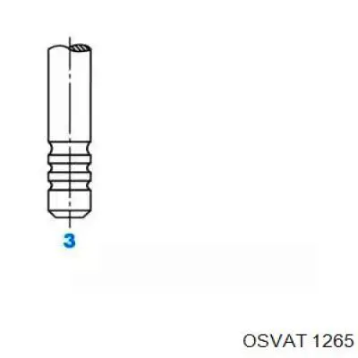 1265 Osvat клапан впускной
