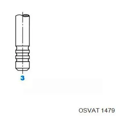 1479 Osvat впускной клапан