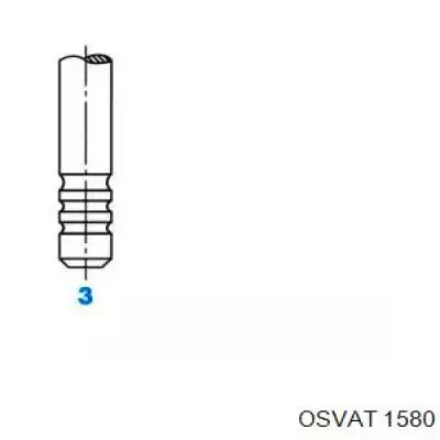 1580 Osvat Выхлопной клапан