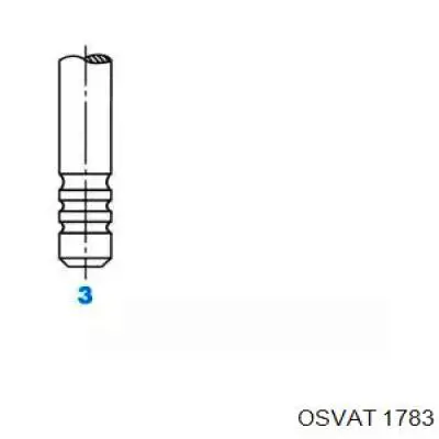 1783 Osvat клапан впускной
