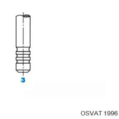 1996 Osvat клапан выпускной