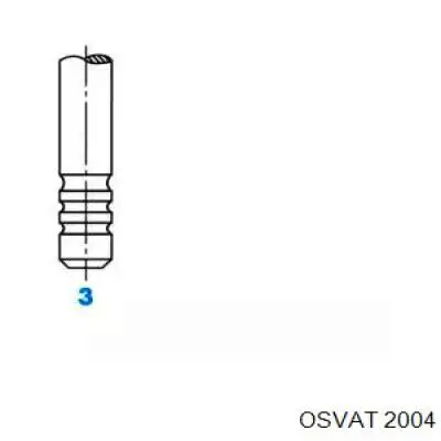 2004 Osvat клапан выпускной