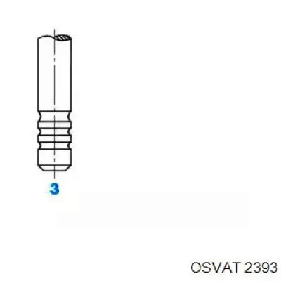 2393 Osvat клапан впускной