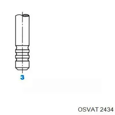 4817338 Opel клапан выпускной