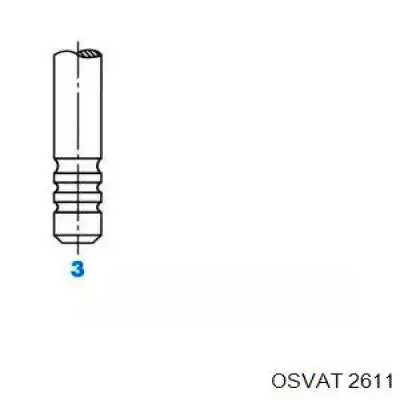 2611 Osvat клапан впускной