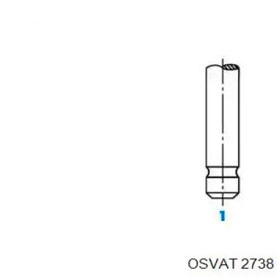 Впускной клапан 7701458180 Renault (RVI)