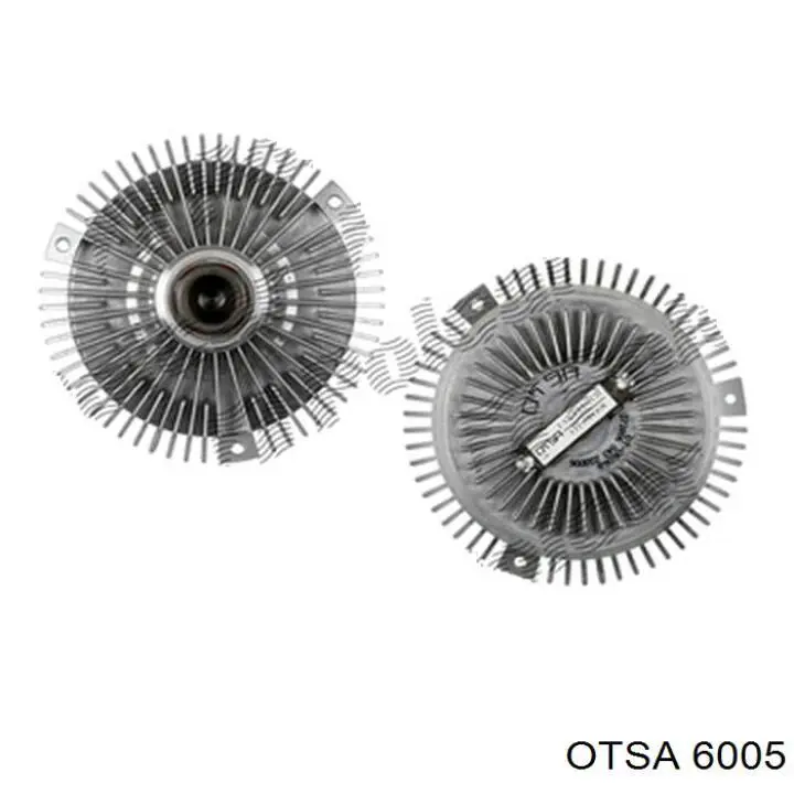 6005 Otsa вискомуфта (вязкостная муфта вентилятора охлаждения)