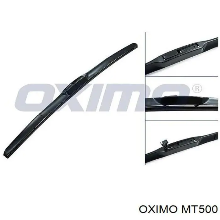 MT500 Oximo щетка-дворник лобового стекла пассажирская