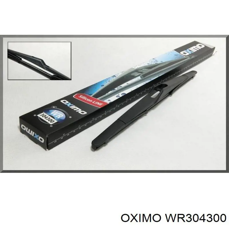 WR304300 Oximo щетка-дворник заднего стекла