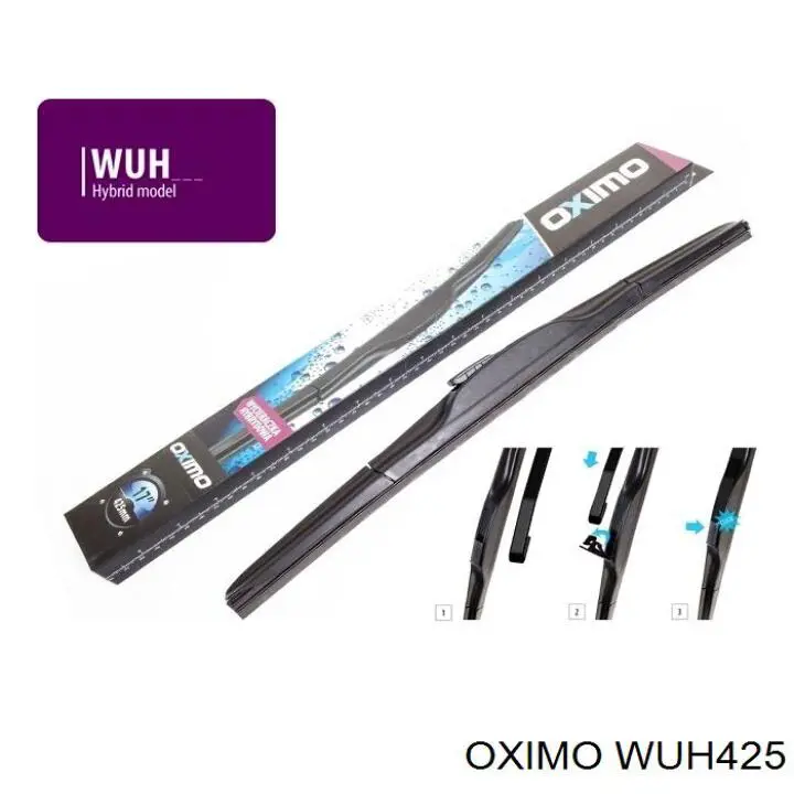 26H425 Kamoka Limpa-pára-brisas de vidro traseiro