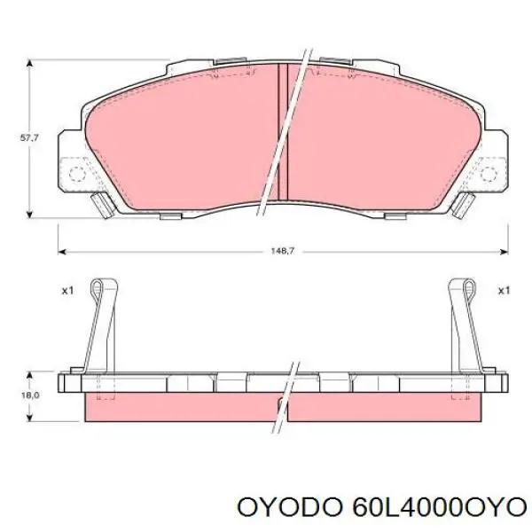 Болт крепления колеса задний на Honda Accord VII CM, CN