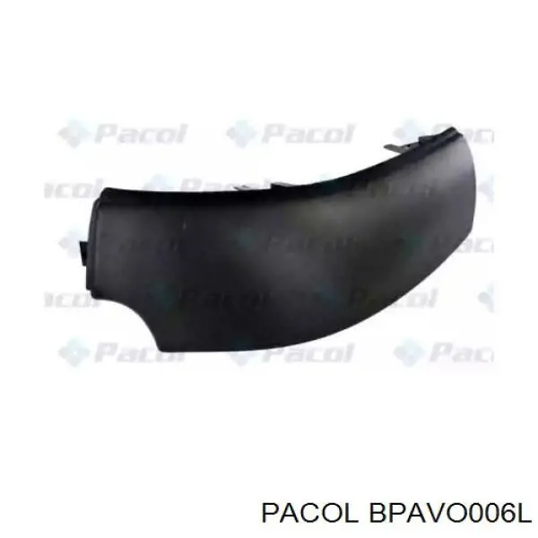 Бампер передний, левая часть Pacol BPAVO006L