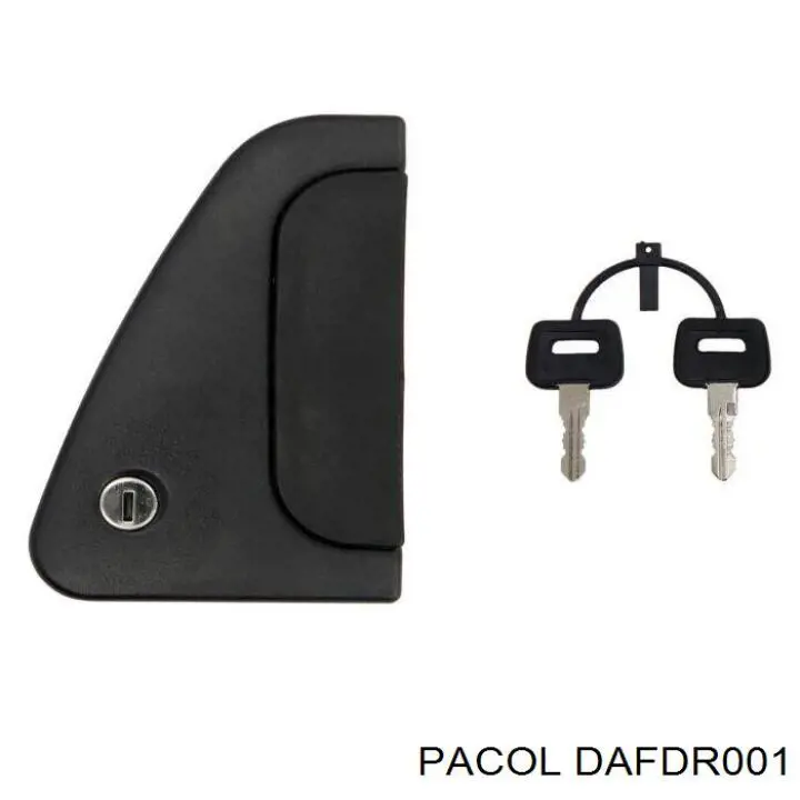 Ручка двери передней наружная левая Pacol DAFDR001 цена, от 36.43 USD