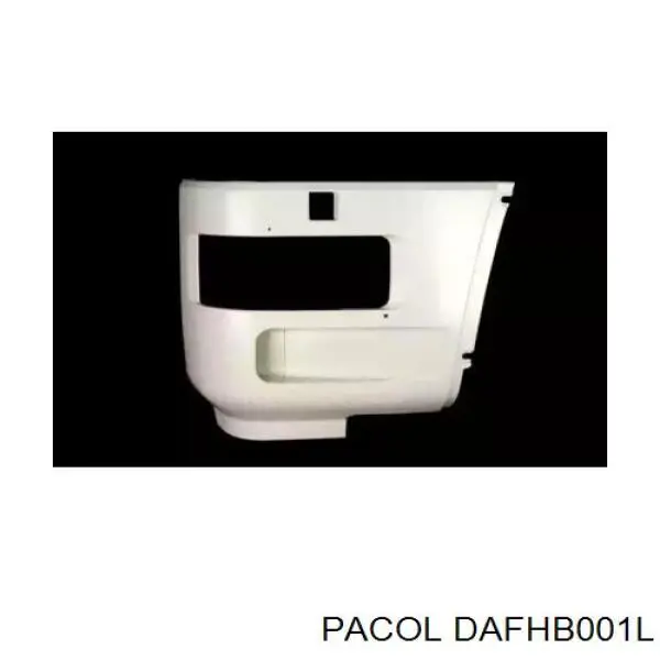 Рамка (облицовка) фары левой Pacol DAFHB001L