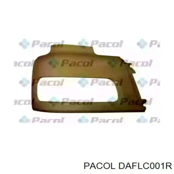 Рамка (облицовка) фары правой Pacol DAFLC001R