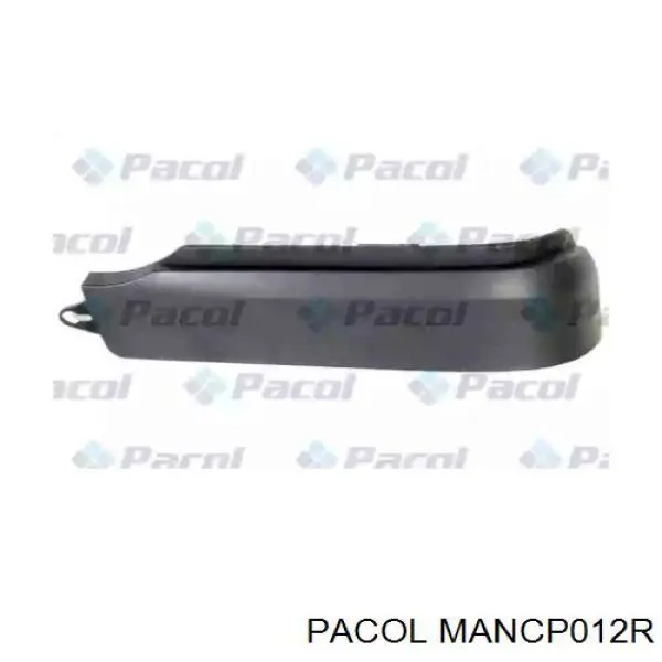 MANCP012R Pacol Бампер передний клык правый