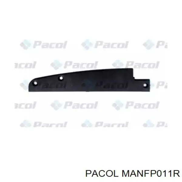 Накладка бампера переднего правая MANFP011R Pacol