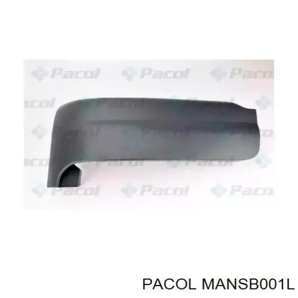 MANSB001L Pacol Бампер передний клык левый