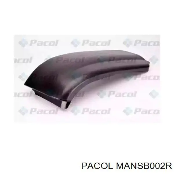 Бампер передний, правая часть MANSB002R Pacol