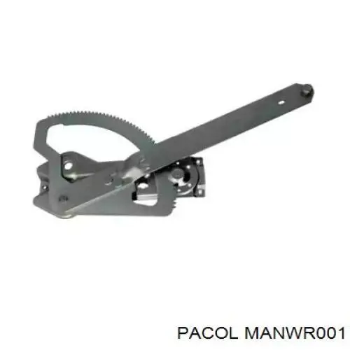 MANWR001 Pacol mecanismo de acionamento de vidro da porta dianteira esquerda