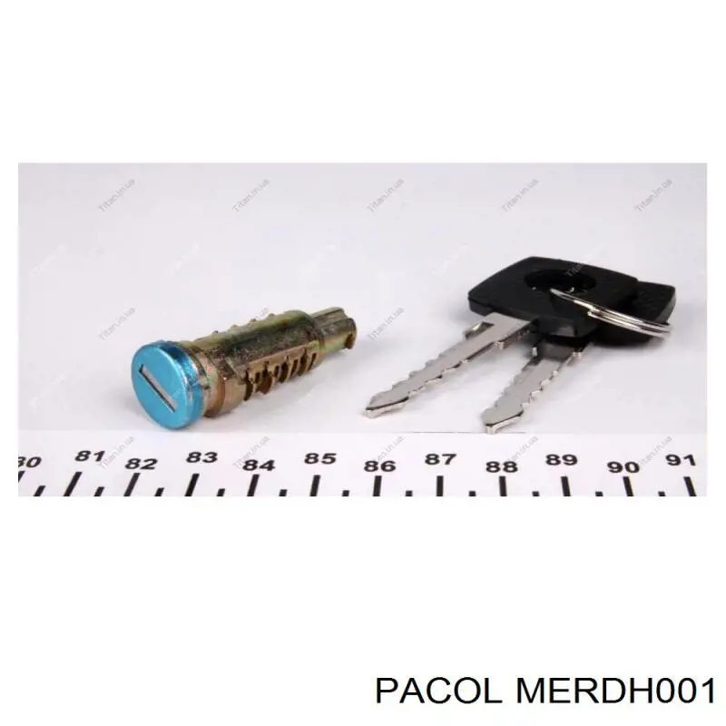 Личинка замка двери передней MERDH001 Pacol