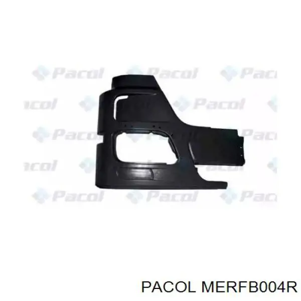 MERFB004R Pacol бампер передний, правая часть