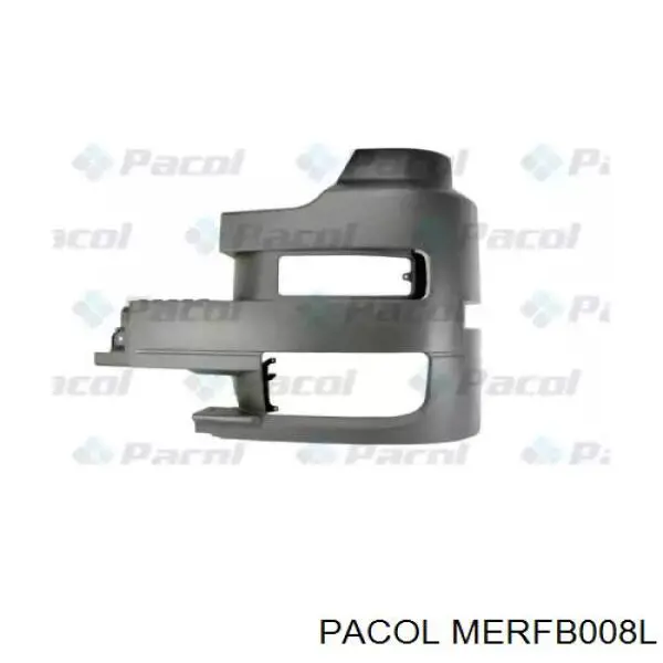 MERFB008L Pacol бампер передний, левая часть