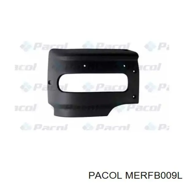 MERFB009L Pacol бампер передний, левая часть