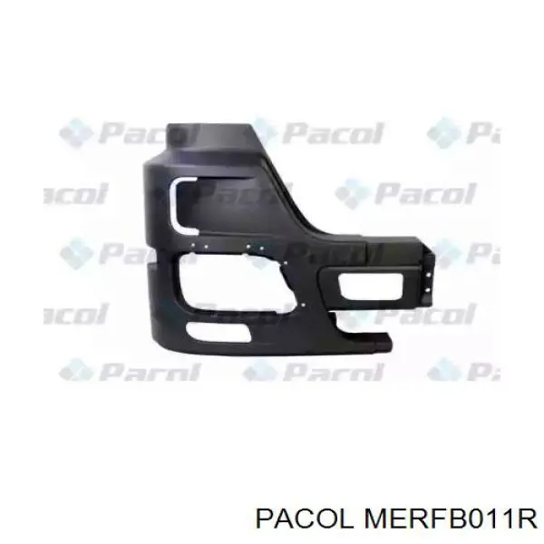 MERFB011R Pacol Бампер передний, правая часть