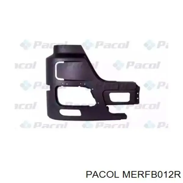 Купить A9438804972 Mercedes Бампер передний, правая часть