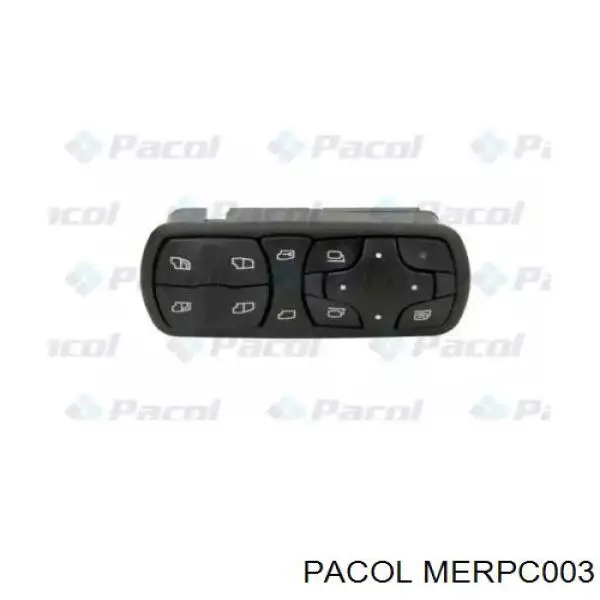 Кнопочный блок управления стеклоподъемником передний левый Pacol MERPC003 цена, от 44.38 USD