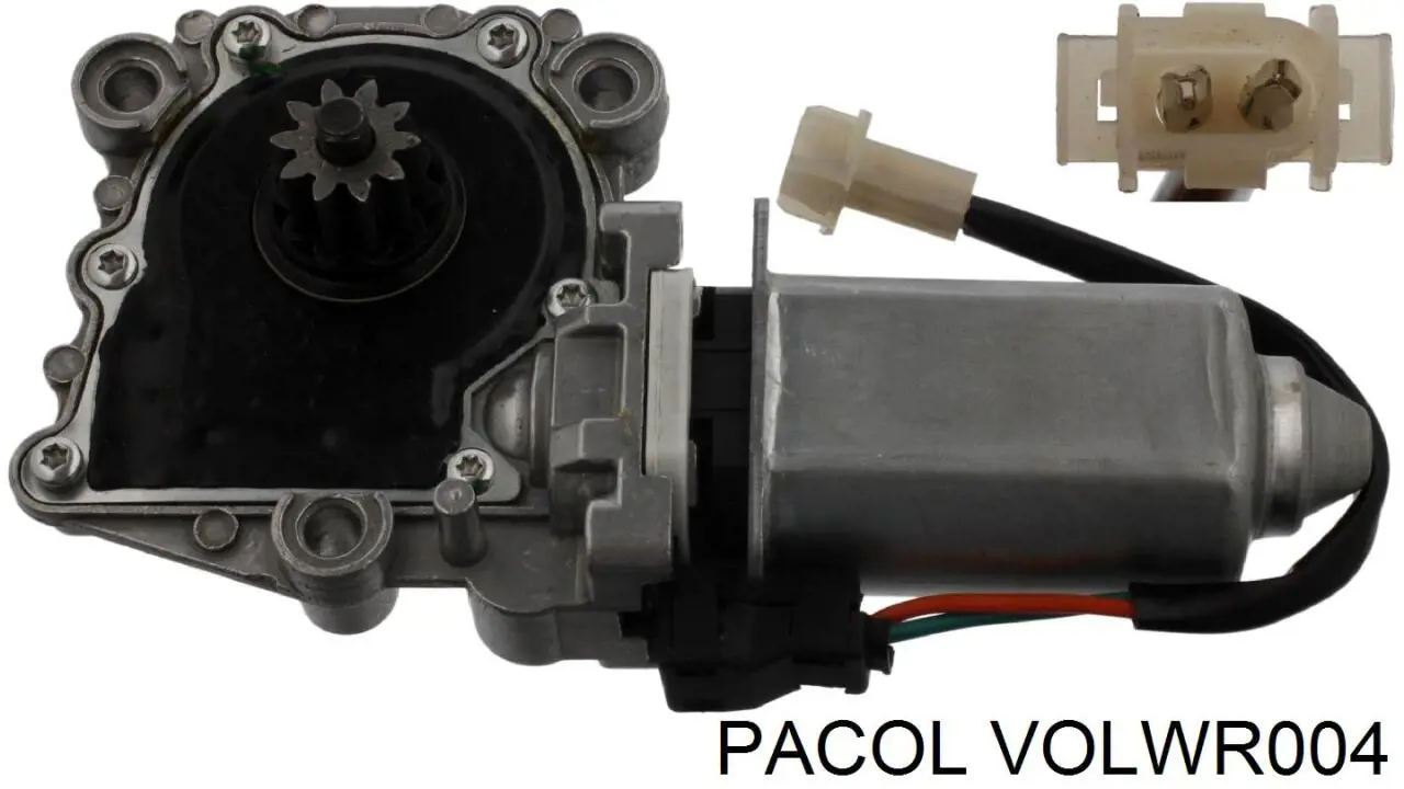 Motor eléctrico, elevalunas, puerta delantera izquierda VOLWR004 Pacol