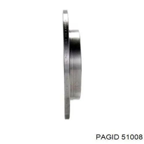 Купить 51008 HELLA-PAGID Диск тормозной задний