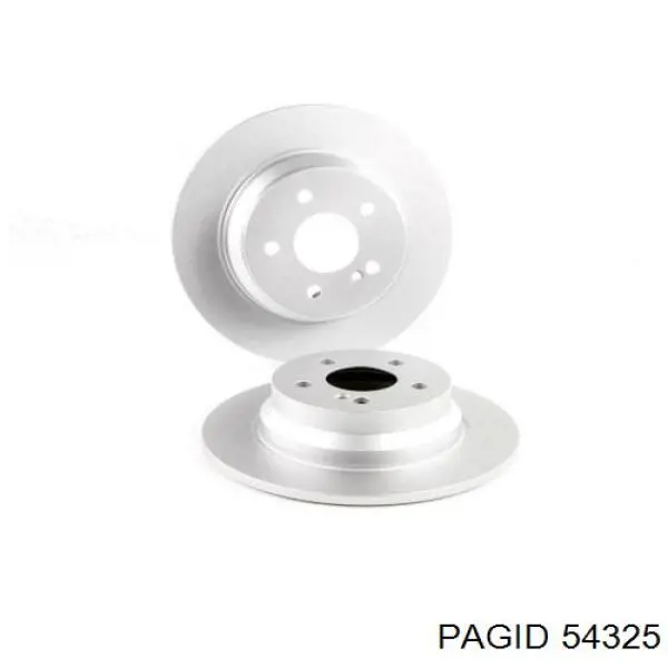 Тормозные диски 54325 HELLA-PAGID