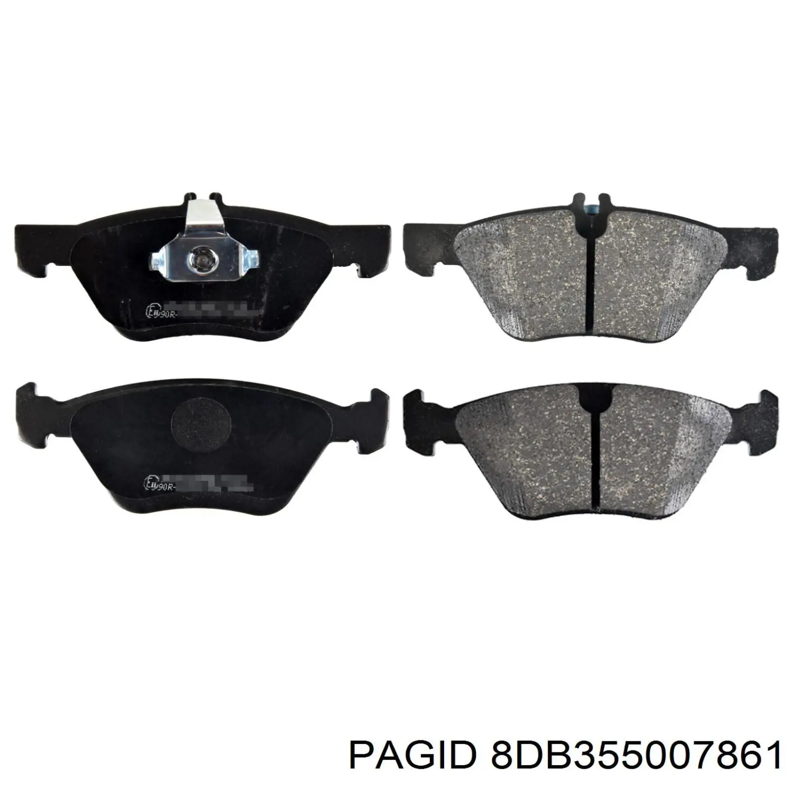 Колодки HELLA-PAGID 8DB355007861 цена, от 19.23 USD