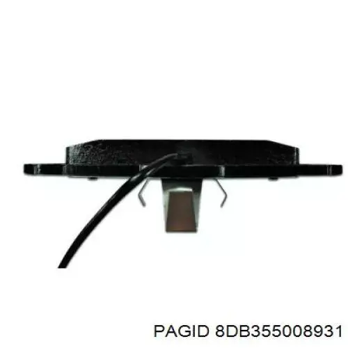 Передние тормозные колодки 8DB355008931 HELLA-PAGID