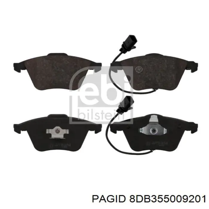 Колодки HELLA-PAGID 8DB355009201 цена, от 38.65 USD