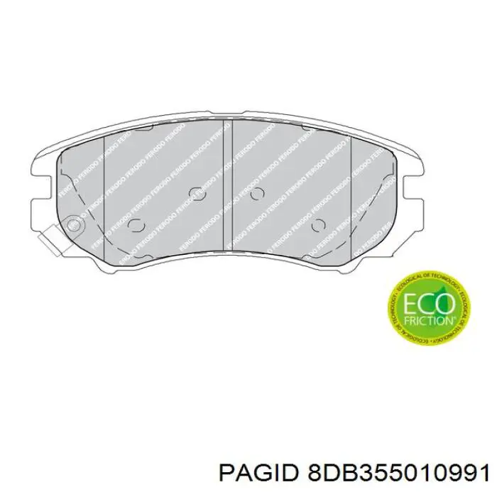 Колодки HELLA-PAGID 8DB355010991 цена, от 16.70 USD