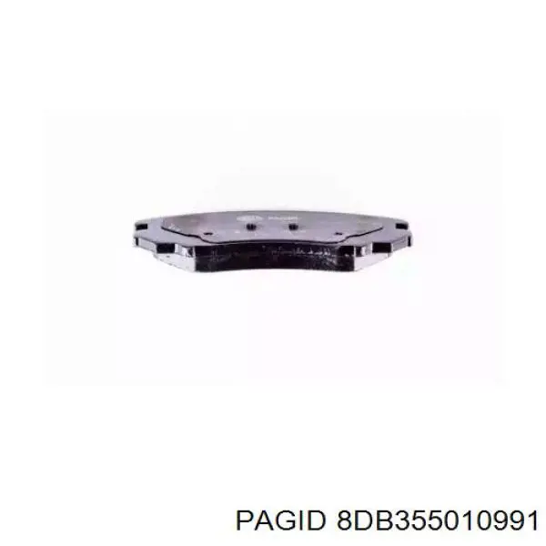 8DB355010991 HELLA-PAGID Колодки передние