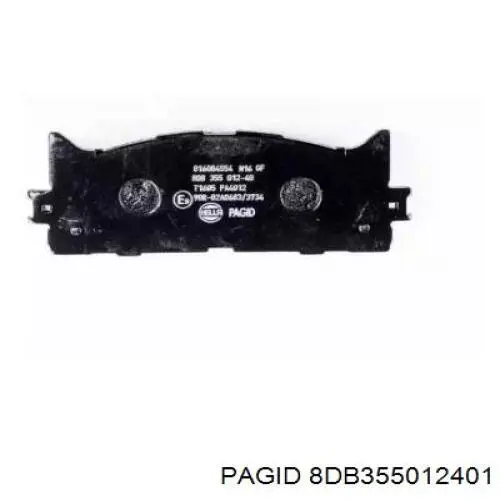 Колодки HELLA-PAGID 8DB355012401 цена, от 28.78 USD