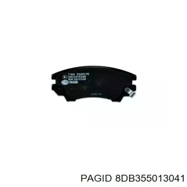 Колодки HELLA-PAGID 8DB355013041 цена, от 24.04 USD