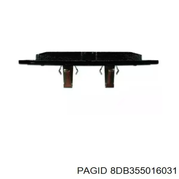 Передние тормозные колодки 8DB355016031 HELLA-PAGID