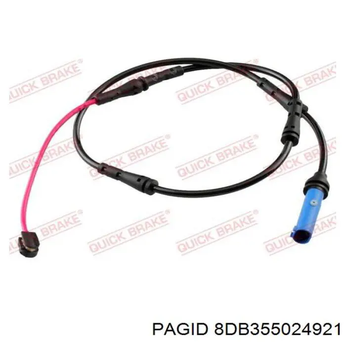 Задние тормозные колодки 8DB355024921 HELLA-PAGID