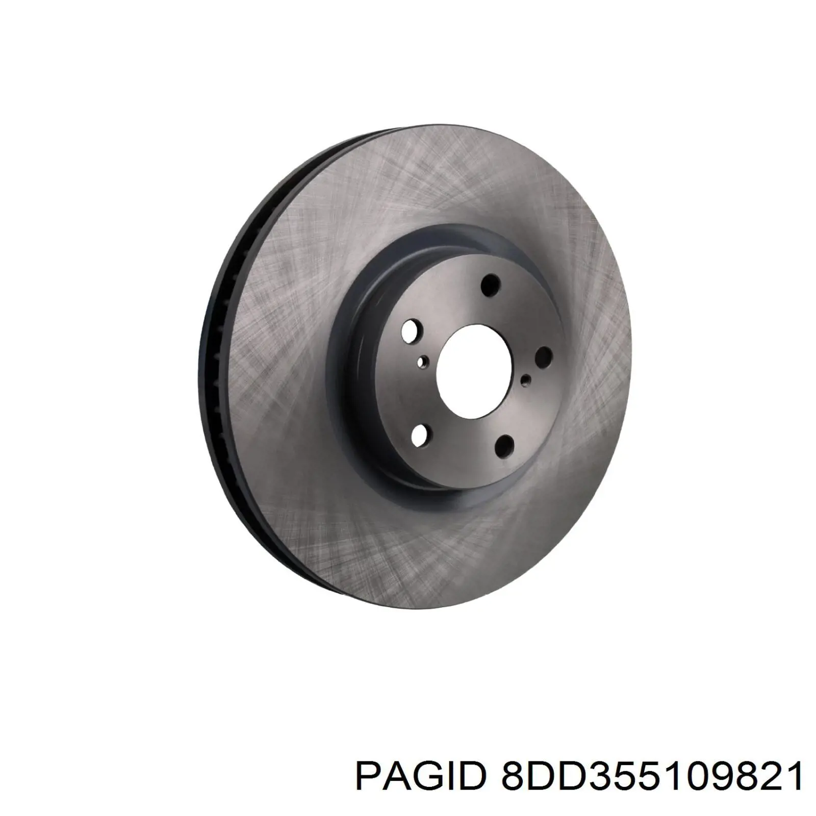 Задний дисковый тормоз HELLA-PAGID 8DD355109821