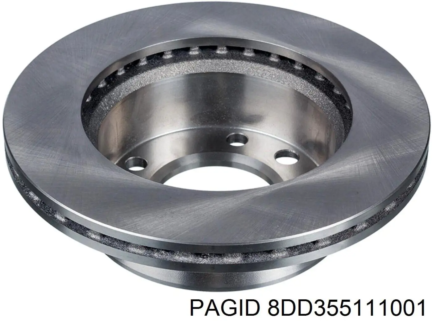 Передний тормозной диск HELLA-PAGID 8DD355111001