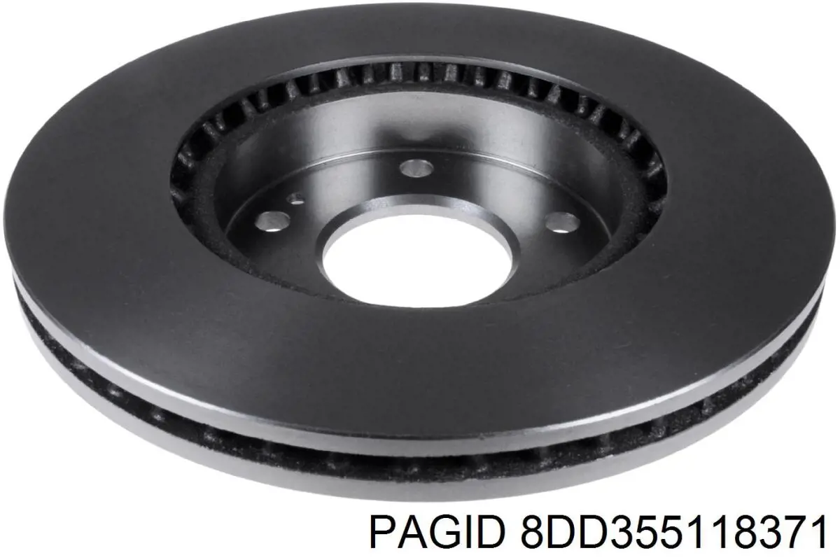 Купить 8DD355118371 HELLA-PAGID Ротор тормозной
