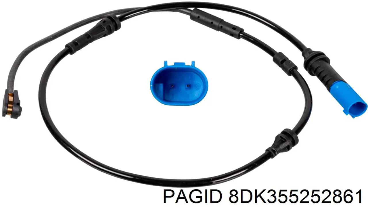 Датчик АБС (ABS) передний 8DK355252861 HELLA-PAGID